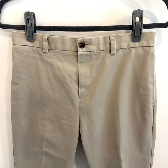 Brooks Brothers Boys Sz 16 Khaki Tan Beige Classic Chinos Sunday School Uniform - Picture 2 of 13